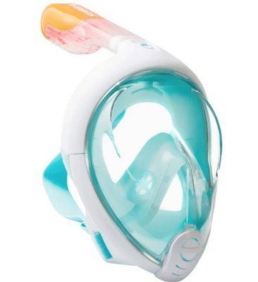Маска для снорклінгу (підводного плавання) Subea Easybreath зелений 449 фото