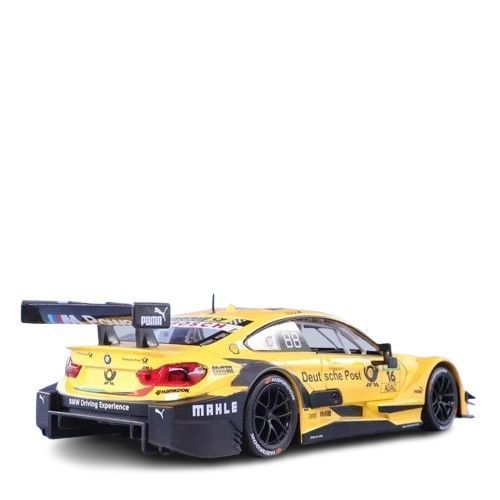 Колекційна-іграшкова моделька BMW M4 DTM, Жовта 1936 фото