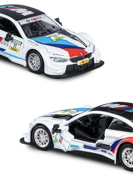 Колекційна-іграшкова моделька BMW M4 DTM, Біла 1937 фото
