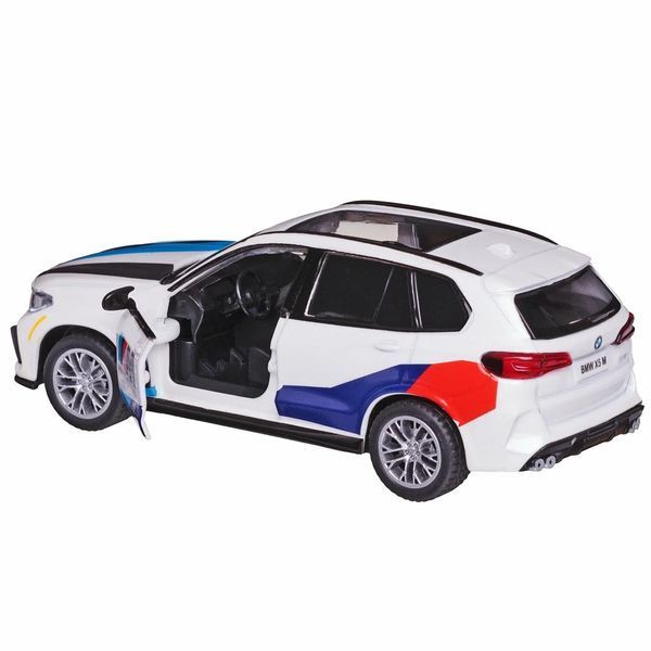 Колекційна-іграшкова моделька BMW Х5М, Біла 1938 фото