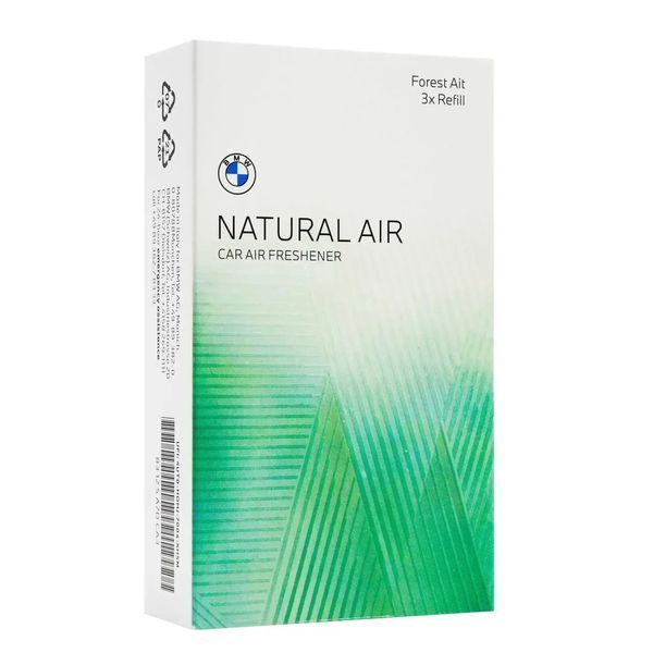 Cменные картриджи для ароматизатора BMW Natural Air Forest Air комплект 3 шт 2170 фото