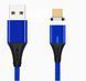 Магнітний кабель - Micro USB для заряджання і передачі даних 1 Метр Синій Blue 1493564492 фото 1