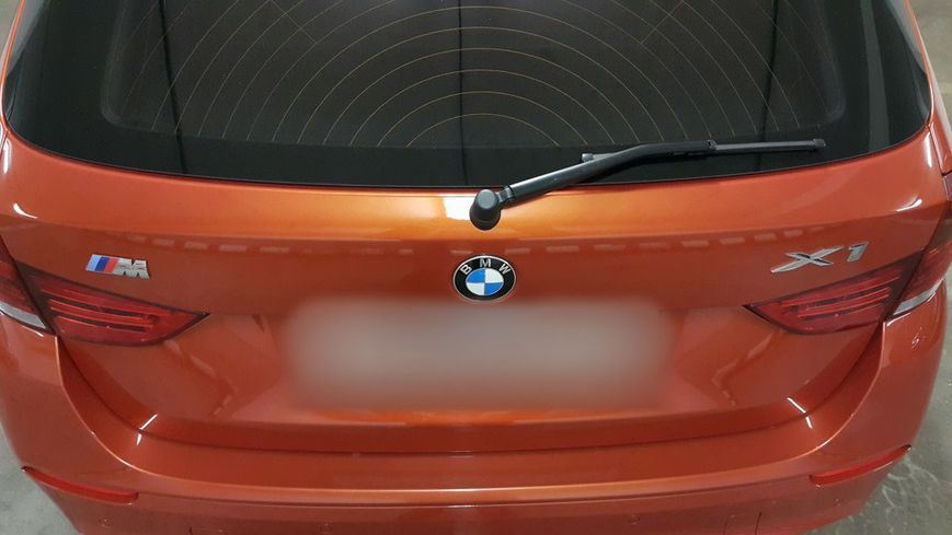Шильдик логотип емблема BMW M на багажник Срібло 1210 фото