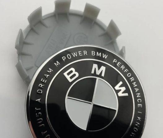 Ковпачки на диски BMW 68мм Ювілей 50 років performance M power 1616 фото