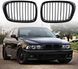 Решітки радіатора BMW 5 Series E39 (1995-2004) однореберні глянцеві 729 фото 3