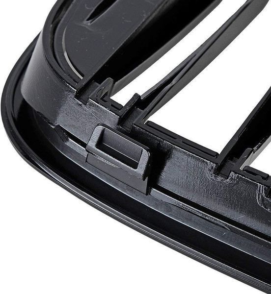 Решетки радиатора двойные ноздри BMW G30 / G31 / G38 / в стиле M5 F90 (2017 -2019) 5 Серии БМВ Г30 Г38 стиль M5 Черный глянец 741 фото