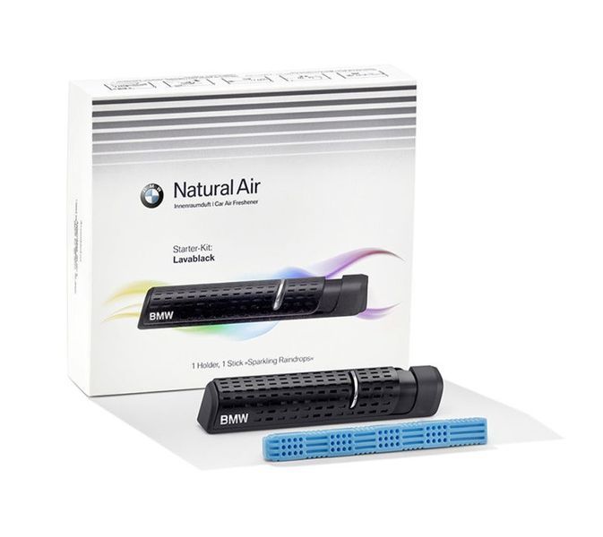 Ароматизатор БМВ Natural Air Starter Kit lava black Подсветка дверей БМВ логотип BMW 1454 фото