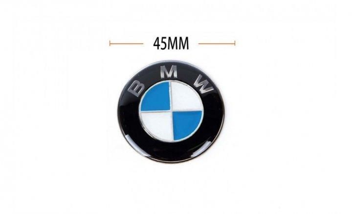 Значок на кермо BMW бмв 45 мм емблема на кермо 307 фото