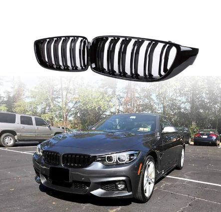 Решітки радіатора ніздрі для БМВ 4 серії F32 F33 F36 F82 BMW стиль М4 734 фото