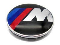 Ковпачки в диски BMW &laquo;M&raquo; performance, заглушки в колеса 68 мм 1947 фото