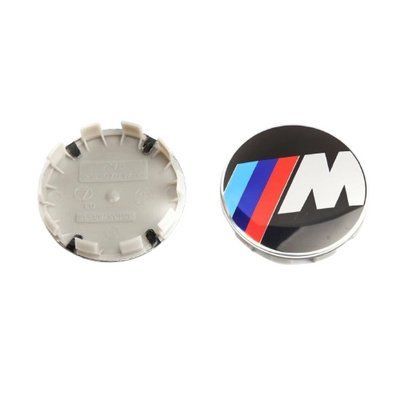 Ковпачки в диски BMW &laquo;M&raquo; performance, заглушки в колеса 68 мм 1947 фото