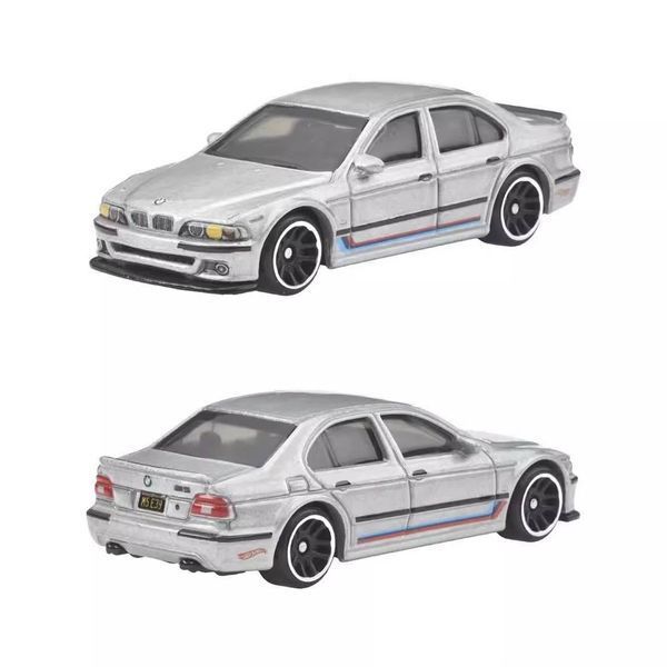 Машинка Hot Wheels BMW M5 (Silver Series) 1:64, Хот вілс БМВ М5 2001 2206 фото