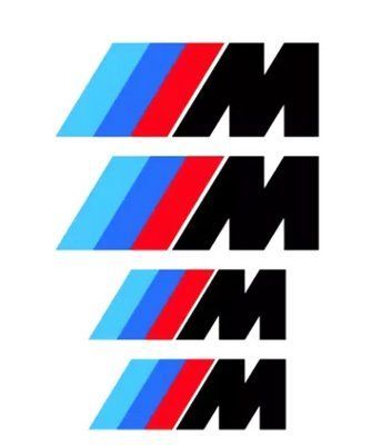 Наклейки на супорта BMW "M" / E60 E70 F10, F15 F16 F25 F30 G01 G02 G05 G11 G30 520 фото
