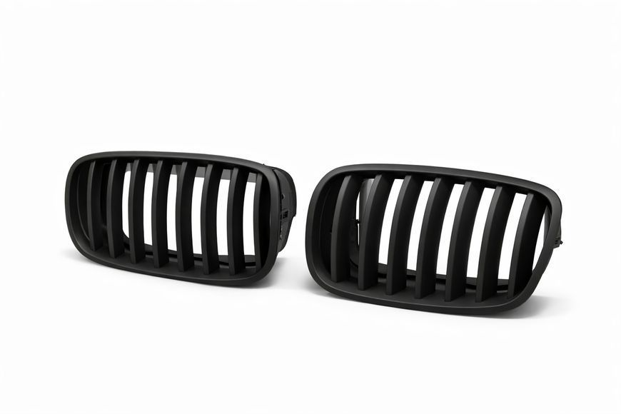 Решітки радіатора BMW X5 E70 X6 E71 Ніздрі БМВ Х5 Х6 Е70 Е71 Чорні Матові 720 фото
