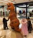 Надувной костюм Тираннозавра, T-Rex косплэй, Костюм динозавра, Надувной образ на мероприятие 1645 фото 8