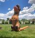 Надувной костюм Тираннозавра, T-Rex косплэй, Костюм динозавра, Надувной образ на мероприятие 1645 фото 4