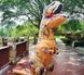 Надувной костюм Тираннозавра, T-Rex косплэй, Костюм динозавра, Надувной образ на мероприятие 1645 фото 3
