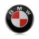 Ковпачки в диски BMW, Red-White, заглушки в колеса 68 мм 1952 фото 1