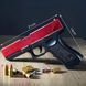 Игрушечный детский пистолет GLOCK с безопасными пулями, игрушечный глок с глушителем поролоновыми патронами 2002 фото 10