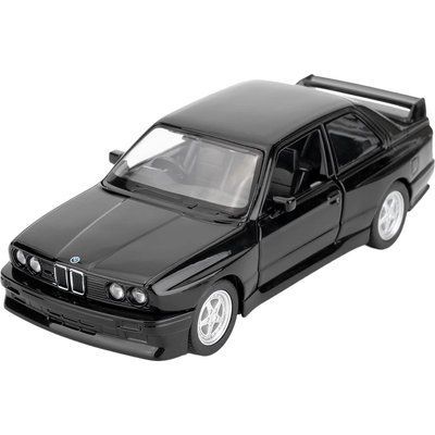 Модель автомобіля BMW M3 1987, масштаб 1:43, чорна, мініатюрна БМВ M3 E30 1987 2008 фото