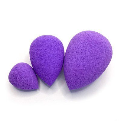 Спонж для макіяжу обличчя Kylie Powder Puff мейкап 3 шт Фіолетовий 1516503985 фото