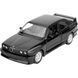 Модель автомобіля BMW M3 1987, масштаб 1:43, чорна, мініатюрна БМВ M3 E30 1987 2008 фото 1