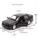 Модель автомобіля BMW M3 1987, масштаб 1:43, чорна, мініатюрна БМВ M3 E30 1987 2008 фото 4