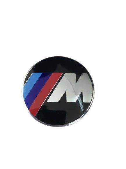 Ковпачки в диски BMW &laquo;M&raquo; performance, заглушки в колеса 68 мм (комплект) 1948 фото