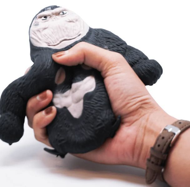 Игрушка антистресс Орангутанг мягкая эластичная горилла для снятия стресса 1649 фото
