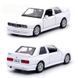Модель автомобіля BMW M3 1987, масштаб 1:43, біла, мініатюрна БМВ M3 E30 1987 2009 фото 4