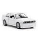 Модель автомобіля BMW M3 1987, масштаб 1:43, біла, мініатюрна БМВ M3 E30 1987 2009 фото 1