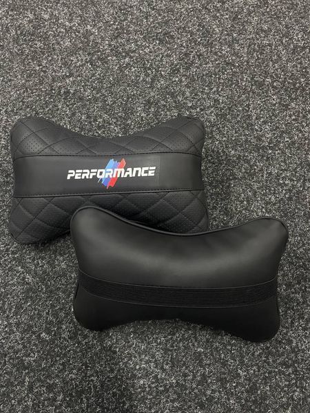 Комплект подушек BMW Performance на подголовник, Подушки под шею с логотипом БМВ BMW Performance 2 шт 2191 фото