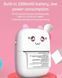 Фотопринтер без фарби Портативний Mini Printer котик Термопринтер ручний Bluetooth Кишеньковий друк 1651 фото 5