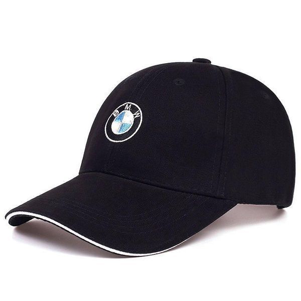 Кепка BMW з вышитым логотипом, бейсболка БМВ, унисекс, черный 2180 фото