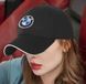 Кепка BMW з вышитым логотипом, бейсболка БМВ, унисекс, черный 2180 фото 2