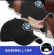 Кепка BMW з вышитым логотипом, бейсболка БМВ, унисекс, черный 2180 фото 5