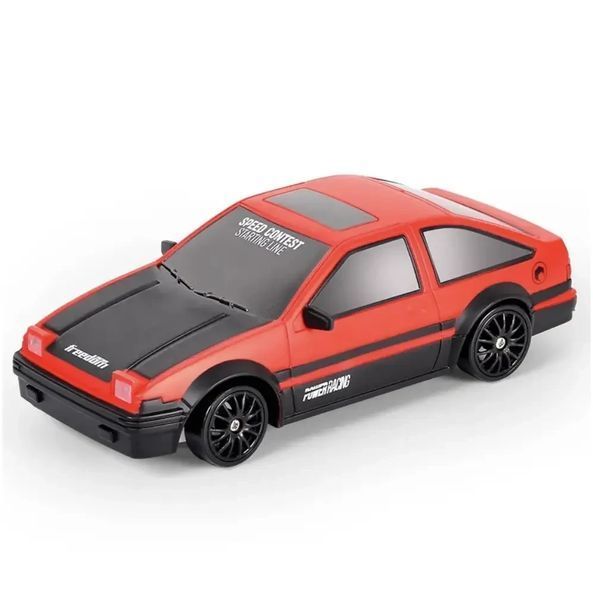 Радиоуправляемая игрушечная Дрифт машинка Toyota Corolla, "Racing Rally R/C" 1:43 с пультом и аксессуарами 2016 фото