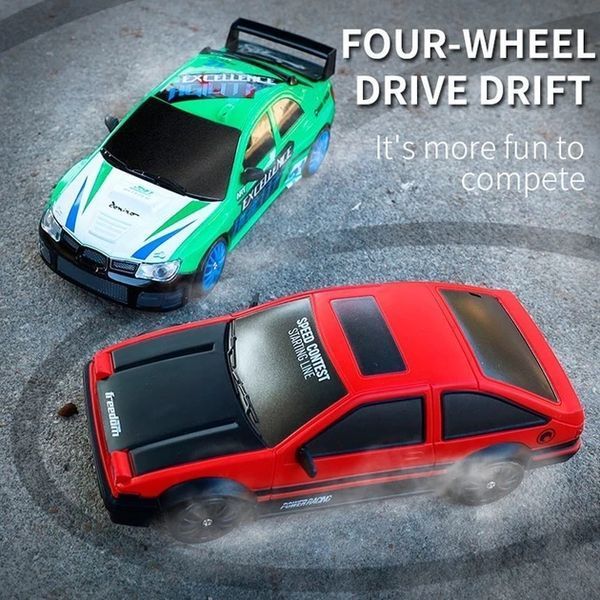Радиоуправляемая игрушечная Дрифт машинка Toyota Corolla, "Racing Rally R/C" 1:43 с пультом и аксессуарами 2016 фото