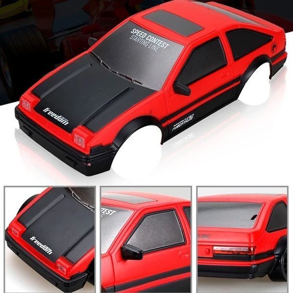 Радиоуправляемая игрушечная Дрифт машинка Toyota Corolla, "Racing Rally R/C" 1:43 с пультом и аксессуарами 2016 фото