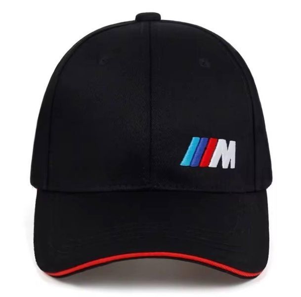 Кепка BMW з вышитым логотипом M, бейсболка БМВ М, унисекс, черный 2188 фото
