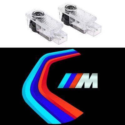 Підсвітка дверей М-Performance, для BMW 1,2,3,4,5,6,7 series, X3, X4, X5, Z4, F20, E90, F30, F32, E60, F10, E63, E65, E84, E83,E70 2178 фото
