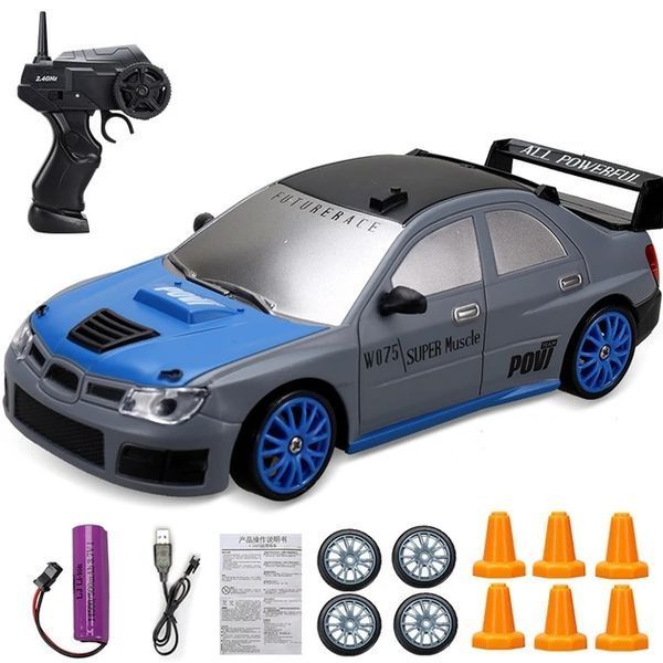 Радиоуправляемая игрушечная Дрифт машинка Subaru, "Racing Rally R/C" 1:43 с пультом и аксессуарами 2017 фото