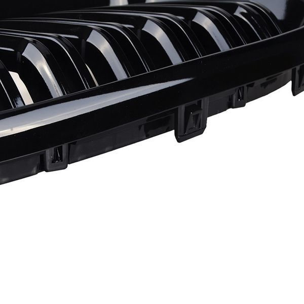Решітки Радіатора Ніздрі подвійні BMW X3 F25 LCI / X4 F26 (2014-2017) рестайл Глянець 197 фото