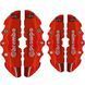 Декоративные накладки на тормозные суппорта Brembo Красные ABS 2 пары М Брембо ABS пластик Автоаксессуры 1116 фото 5