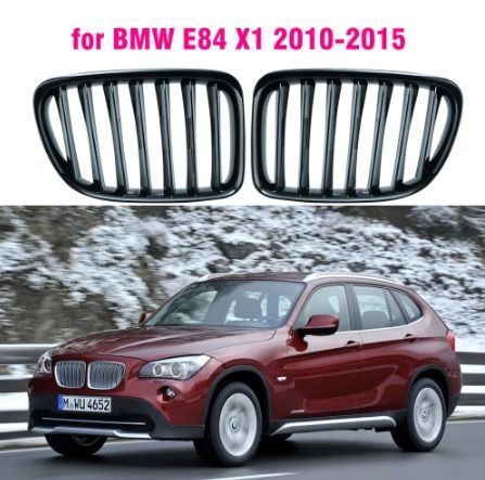 Решетки радиатора одиночные ноздри BMW БМВ X1 Х1 E84 2009-2015 725 фото
