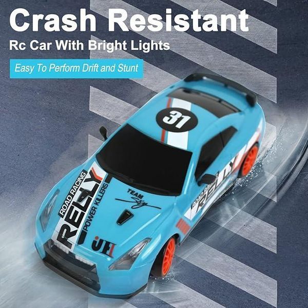 R/C Racing Rally Drift Returns Дрифт Машинка Скоростная на Пульте Управления и LED фарами на аккумуляторе 1672 фото