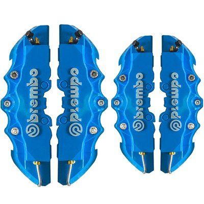 Декоративні накладки на гальмівні супорти Brembo ABS 4 шт. (М) синій 215 фото