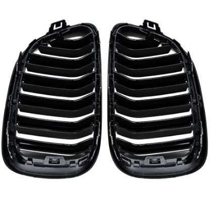 Решітки радіатора ніздрі BMW 2 Series F22 / F23 (2013-2015) 2 ГЛ 712 фото