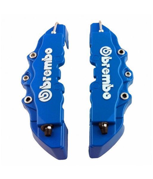 Декоративные накладки на тормозные суппорта Brembo ABS 4 шт М синий для всех машин 215 фото