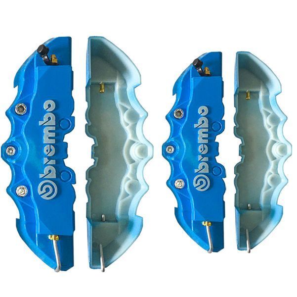 Декоративные накладки на тормозные суппорта Brembo ABS 4 шт М синий для всех машин 215 фото